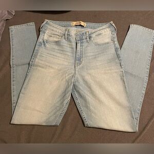 Hollister Super Skinny High Rise - Size 28 Light Blue